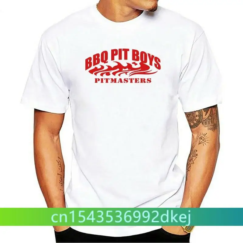 Bbq Pit Boys Pitmasters Official Logo T Shirt Standard Breathable Short Sleeve Costume Euro Size S-5xl Knitted Shirt