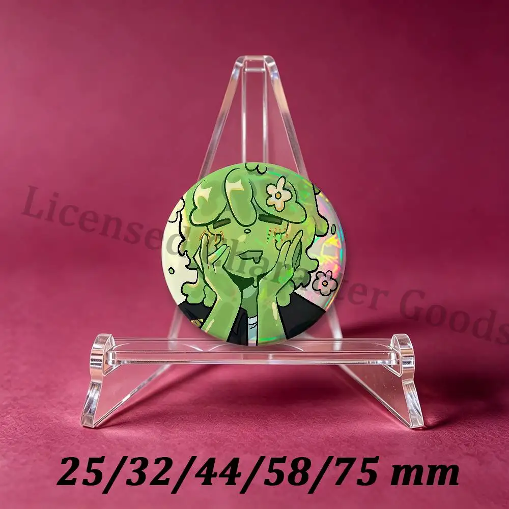 Froggydude Froggy Artist Alley Fan-Made Merch Maßgefertigte Abzeichen 75mm 44mm 25mm 32mm 58mm Sammelgeschenke Groß – Detail 6