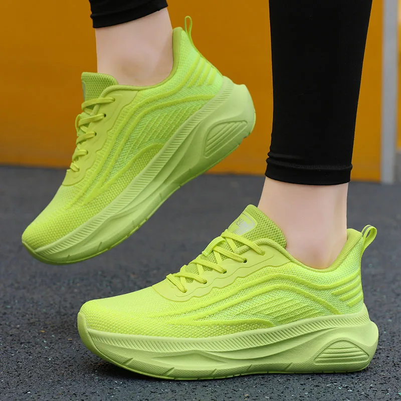 Woman Dance Sneakers Couple Casual Running Hiking Mesh Breathability Athletic Shoe Tennis Woman Trend Modern Jazz Dancing Shoes