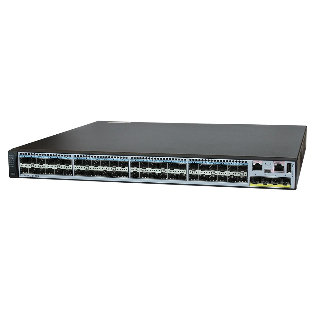 Produits sujets à negotiationS5720-56c-ei-48s-ac/dc 48 Full Gigabit Optical + 40 Gigabit Optical Port High Performance