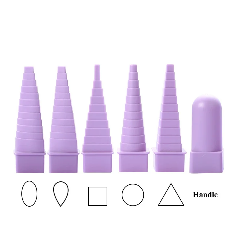 

1 Set Round Triangle Wrapping Mandrel Kit For Jewelry Making Diy Earrings Necklace Crafting Portable Metal Winding