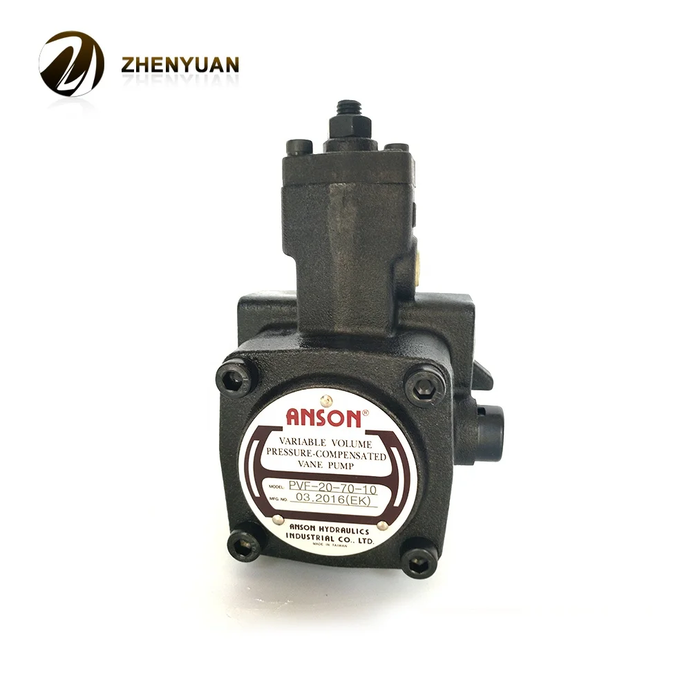 POWER SUPPLIER PVF-30-20/35/55/70-10S Taiwan ANSON PVF oil spline Variable vane pump