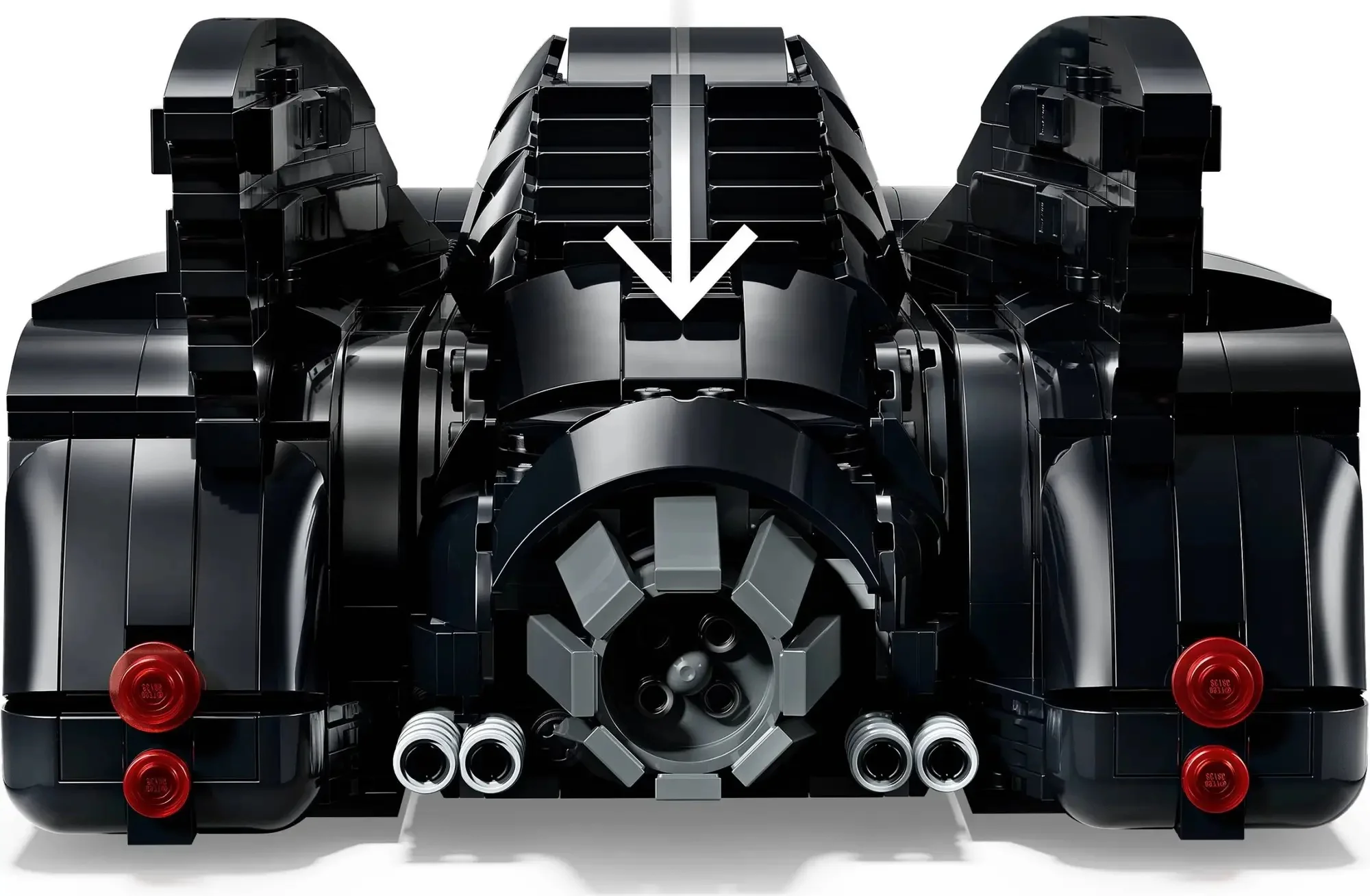 MOC Batman Returns Batmobile 2269 PCS Building Blocks Classic Movie Car Model DIY Bricks Toy Adult Collection Gift - view 6