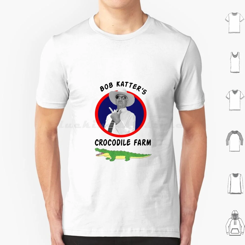 Bob Katter Crocodile Farm Ft. The Bird T Shirt Cotton Men Women DIY Print Bob Katter