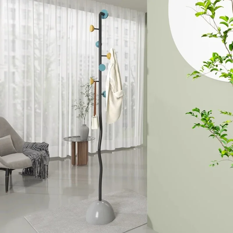 Nordic Simple Coat Racks Modern Cheap Indoor Garment Rail Cheap Entrance Coat Racks Hallway Open Arara De Roupa Home Furniture