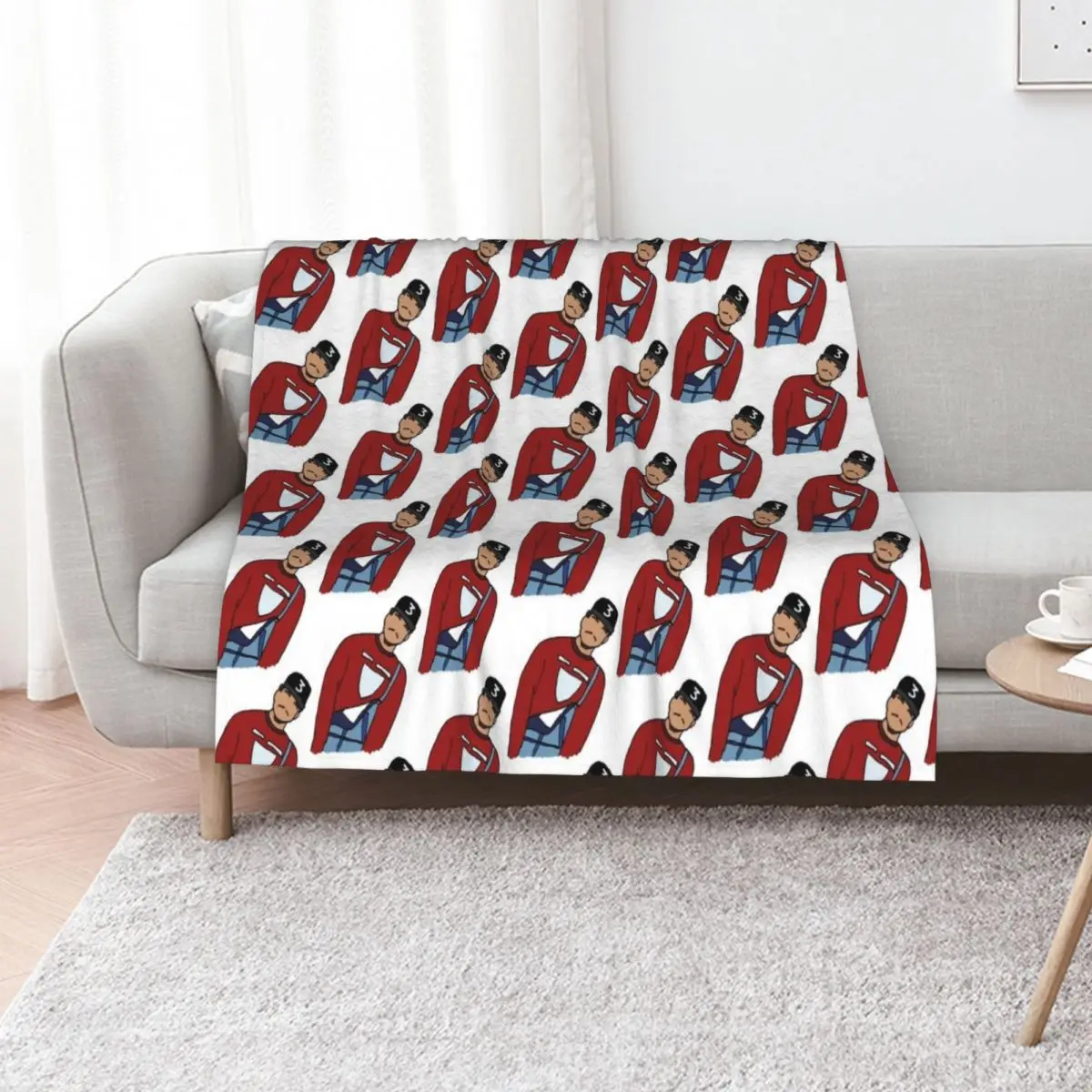 Chance Illustration Throw Blanket Soft Multi-Purpose Quilt Nap Sleeping Bag Luxury Thicken Blankets