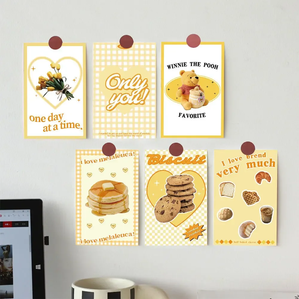 

10 полуприготовленных сыров Ins открытки наклейки на стену комнаты украшения для рабочего стола украшения своими руками