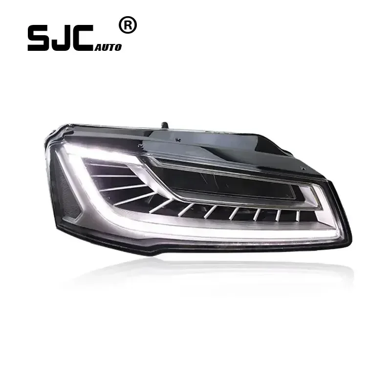 

SJC Modified new laser headlights for Audi car accessories A8 2014-2018 Original lighthouse car headlight LED headlight assembly