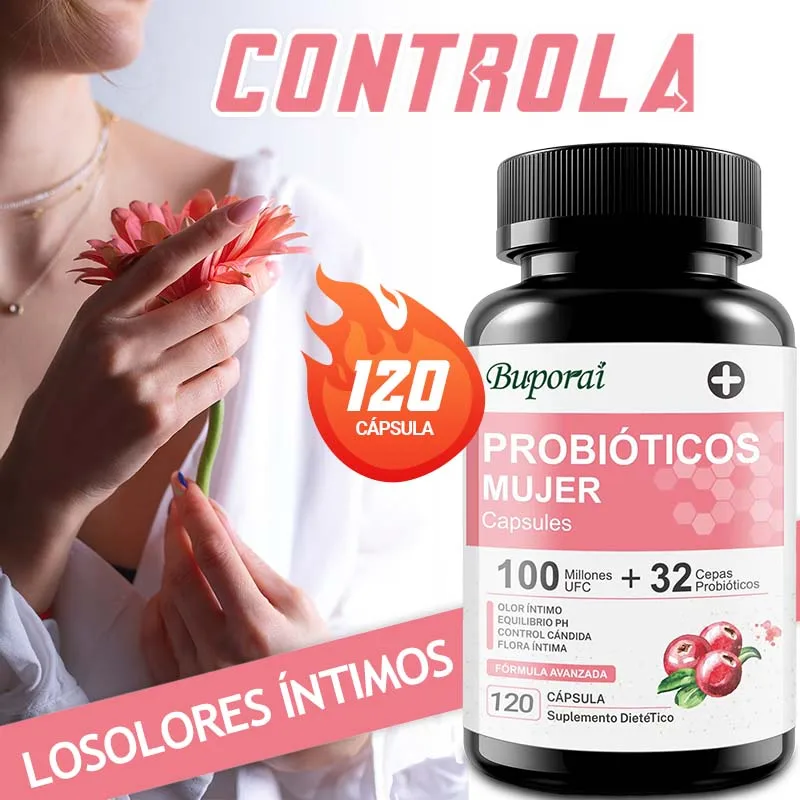 

Women's Probiotic Capsules - Balances PH, Supports Digestive, Vaginal and Immune Health