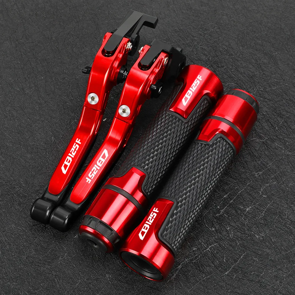 

FOR HONDA CB125F CB 125F CB125 F 2016 Motorcycle Folding Extendable CNC Aluminum Adjustable Clutch Brake Levers Handbar Grips
