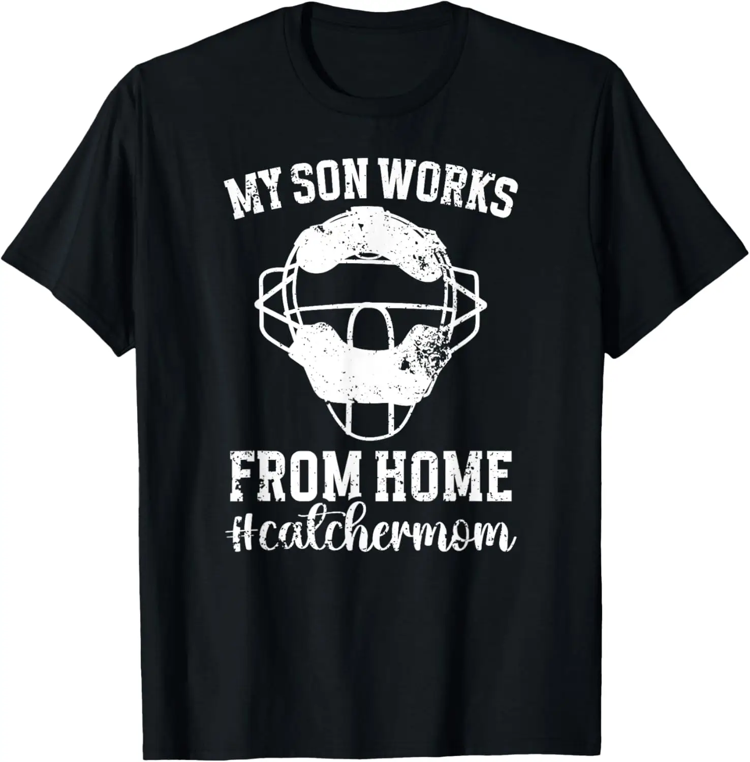 

Funny Baseball Catcher Mom Of A Baseball Catcher Mother T-Shirt