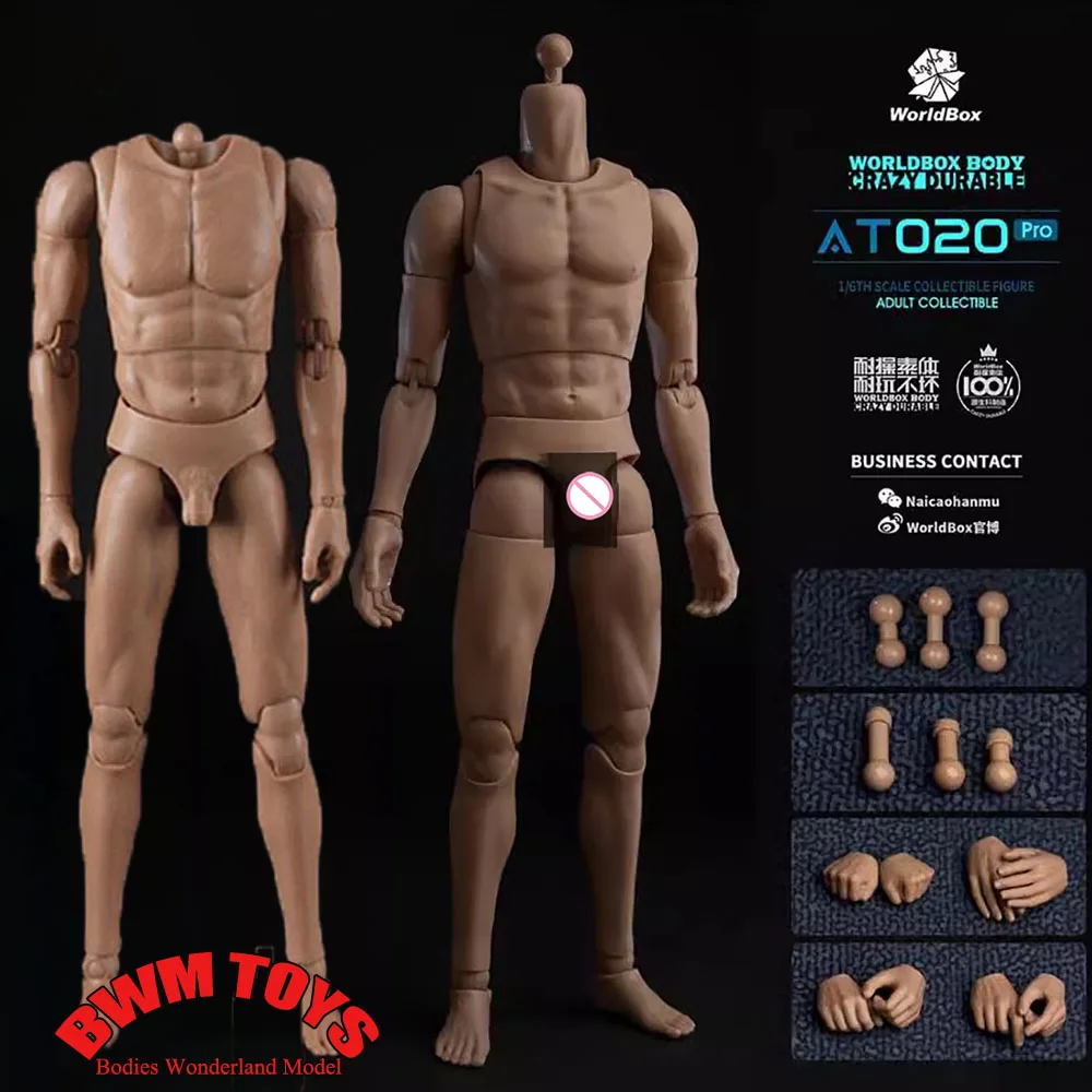 Worldbox AT020 AT020 Pro 1/6 Scale Super Joint Body with Extra Hands Model for 12 Inch HT DID DAM SS ES minitime Action Figure