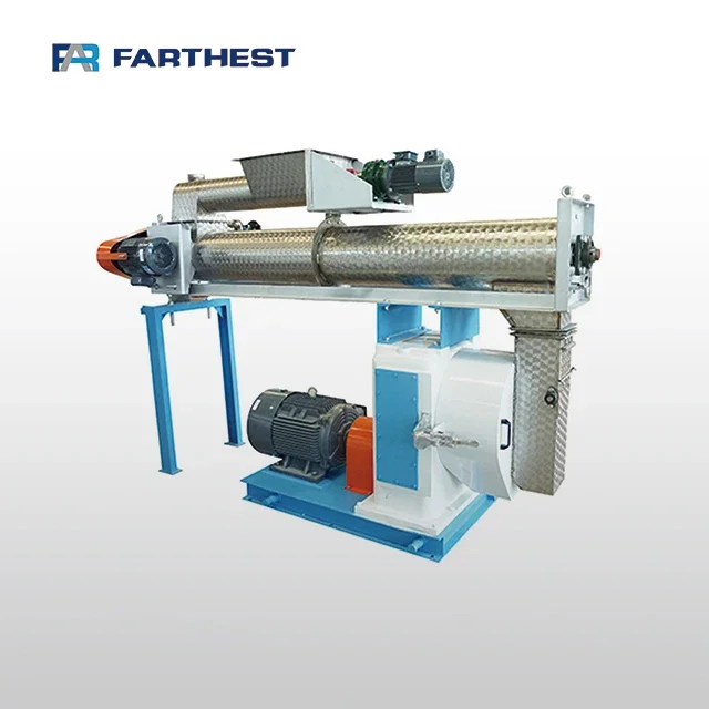 Single Phase Bird Feed Processing Small Feed Pellet Mill Machine For Poultry