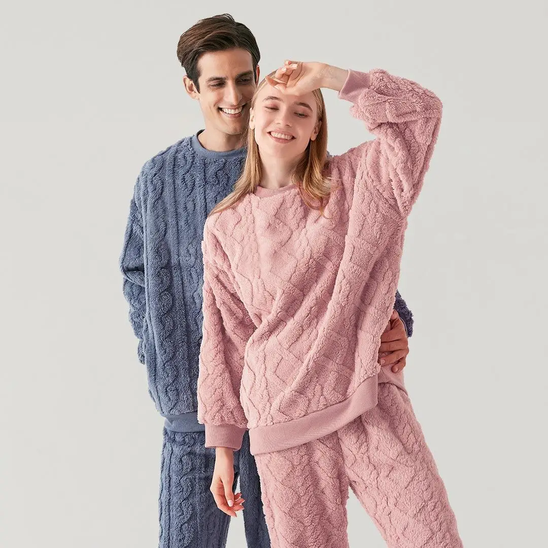 New Xiaomi Skin-friendly Warm Velvet Home Clothing Suit Couple Soft Comfortable Breathable for Autumn Winter Youpin Instantme