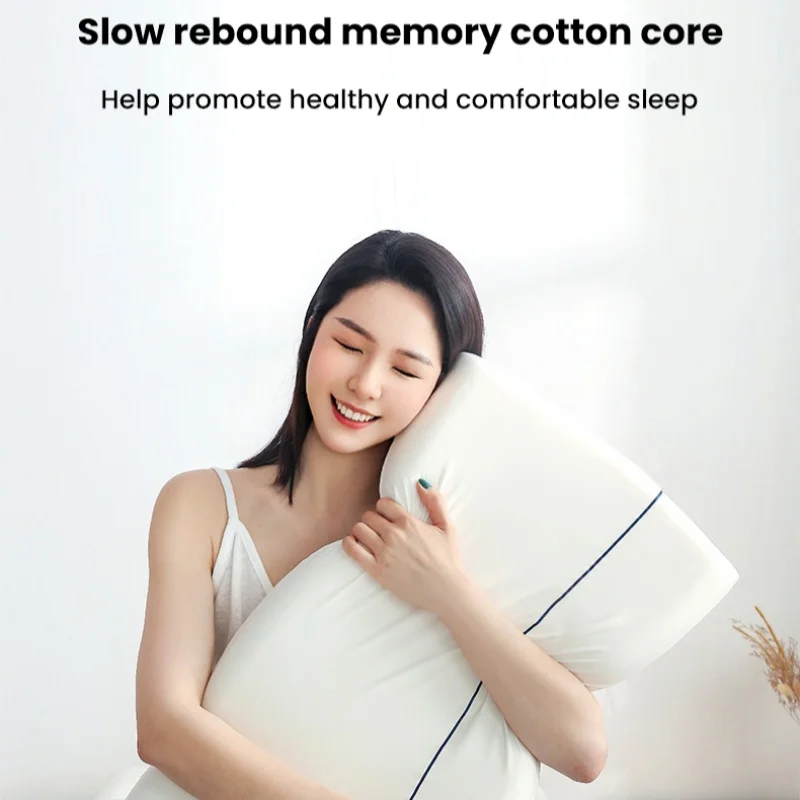 Memory Foam Pillow Slow Protecting Cervical Health Sleeping Soft Pillows Core Rebound Ergonomic Design Bedroom Bedding Cushion