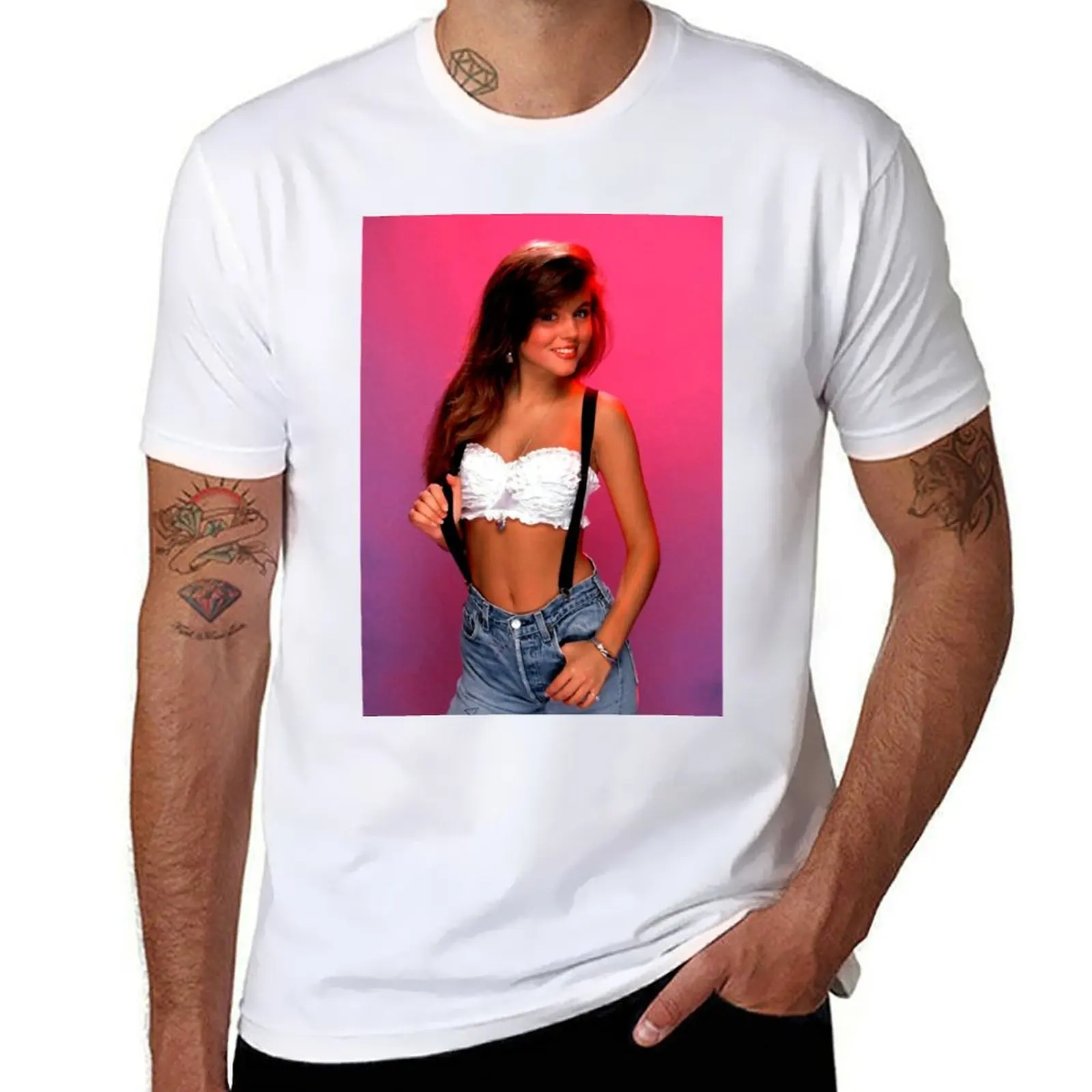 

KELLY Kapowski T-Shirt man t shirts cotton cotton t shirts man 100% T-Shirt