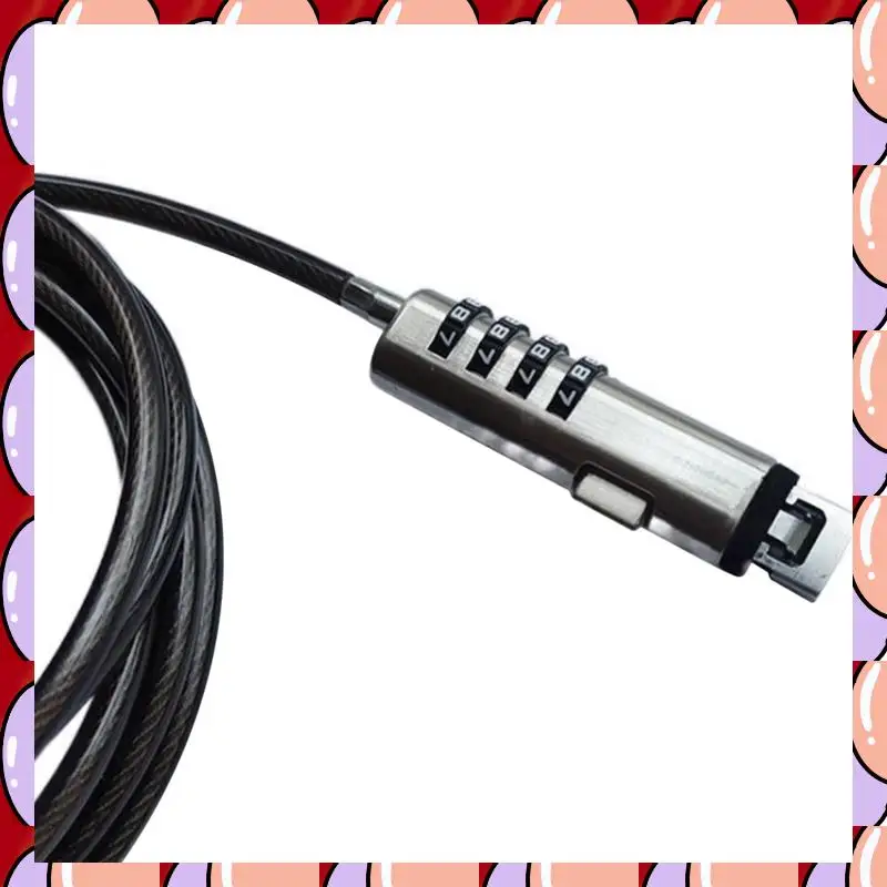 

A72Z 4X Security USB Password Anti-Theft Lock, Used For Anti Theft Function On Laptop, Tablet, Projector, TV