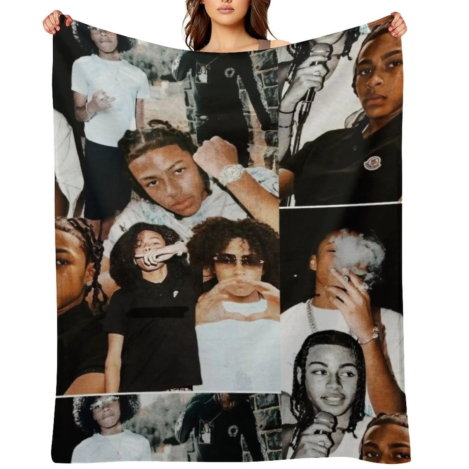 Dd osama Throw Blanket Furrys Decorative Throw for babies Bed Fashionable christmas decoration anime Blankets