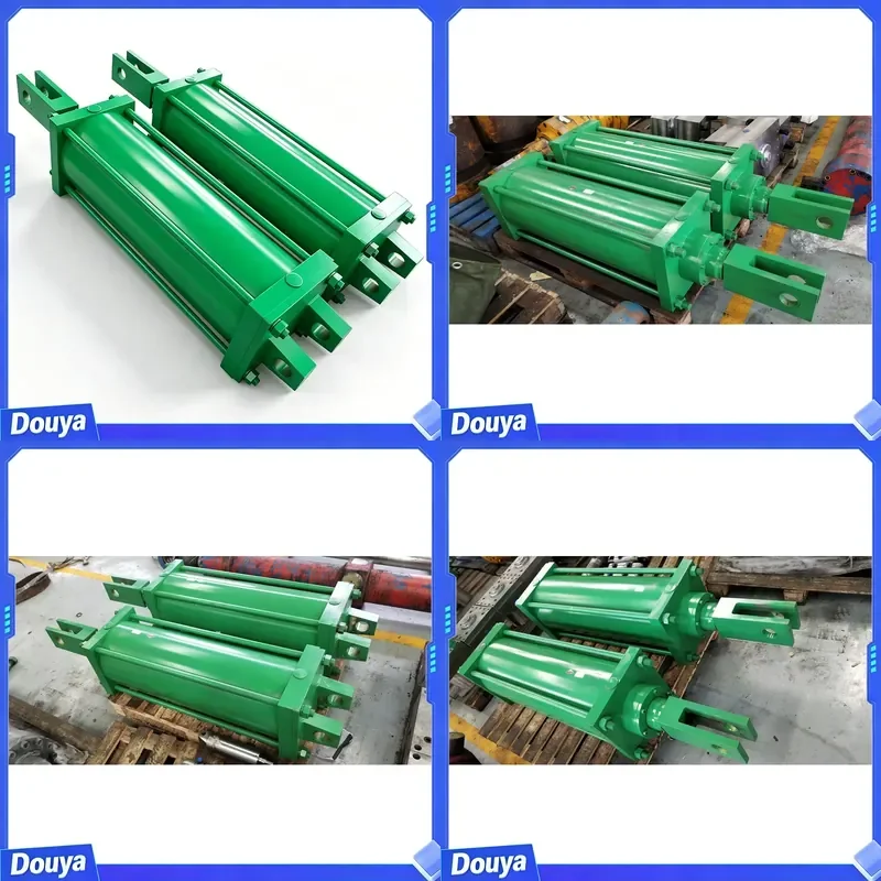 820mm Long Stroke Air Cylinder Heavy Double Acting Double Earring Y Fitting Pin Axis Hole Nonstandard Pneumatic