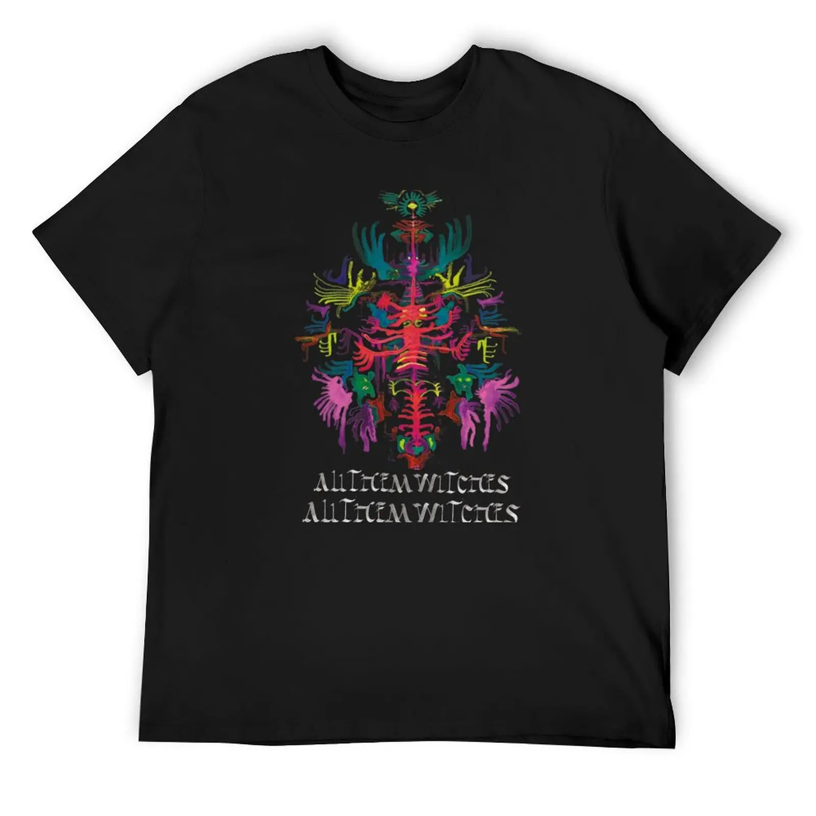 

ALL THEM WITCHES T-Shirt boys whites graphic t shirt vintage vintage clothes Short sleeve tee funny t shirts men