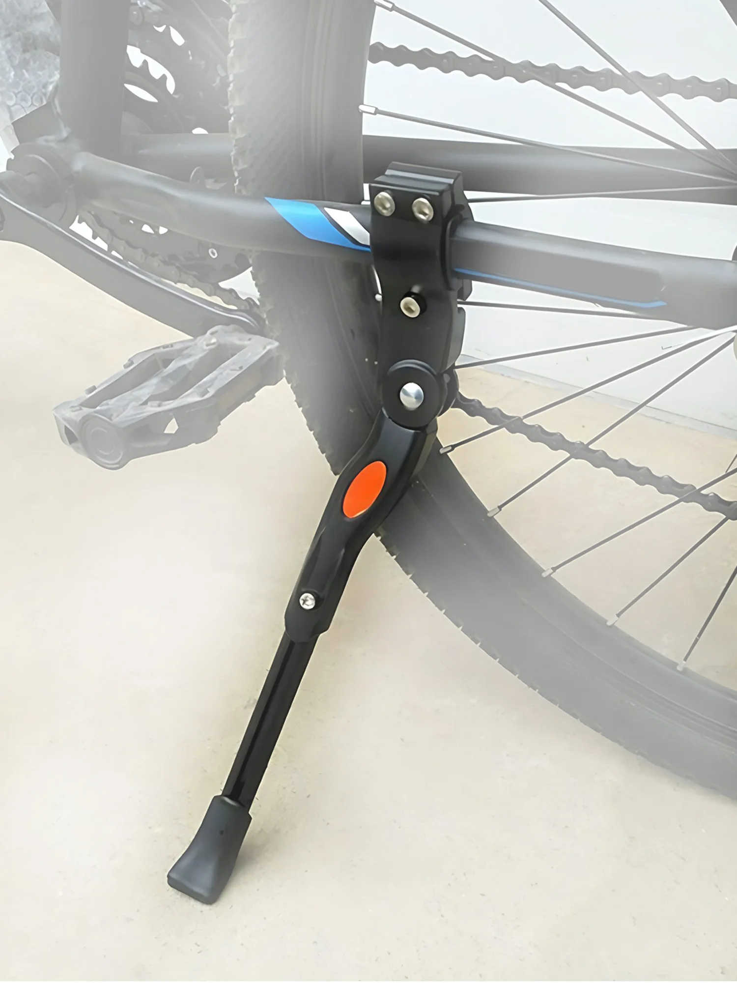 AliExpress NONE Adjustable Bicycle Kickstand Aluminum Alloy for 24 to 27 Inch Bikes Strong Durable Bike Stand for Cycling