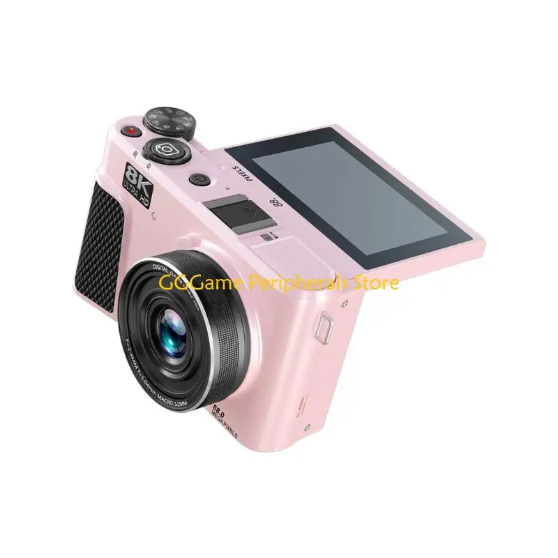 Máy ảnh kỹ thuật số U55B 88MP Ghi hình 8K Màn hình lật zoom kỹ thuật số 18x để vlog