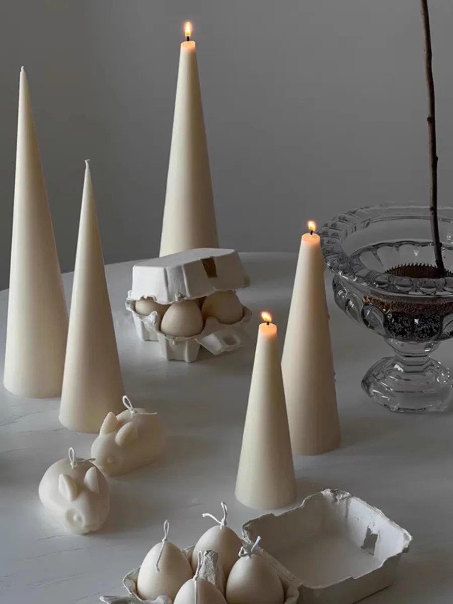 Hexagonal Acrylic PC Mold Conjoined Star Plastic Moulds Pyramid Plastic Candle Molds Plastic Molds