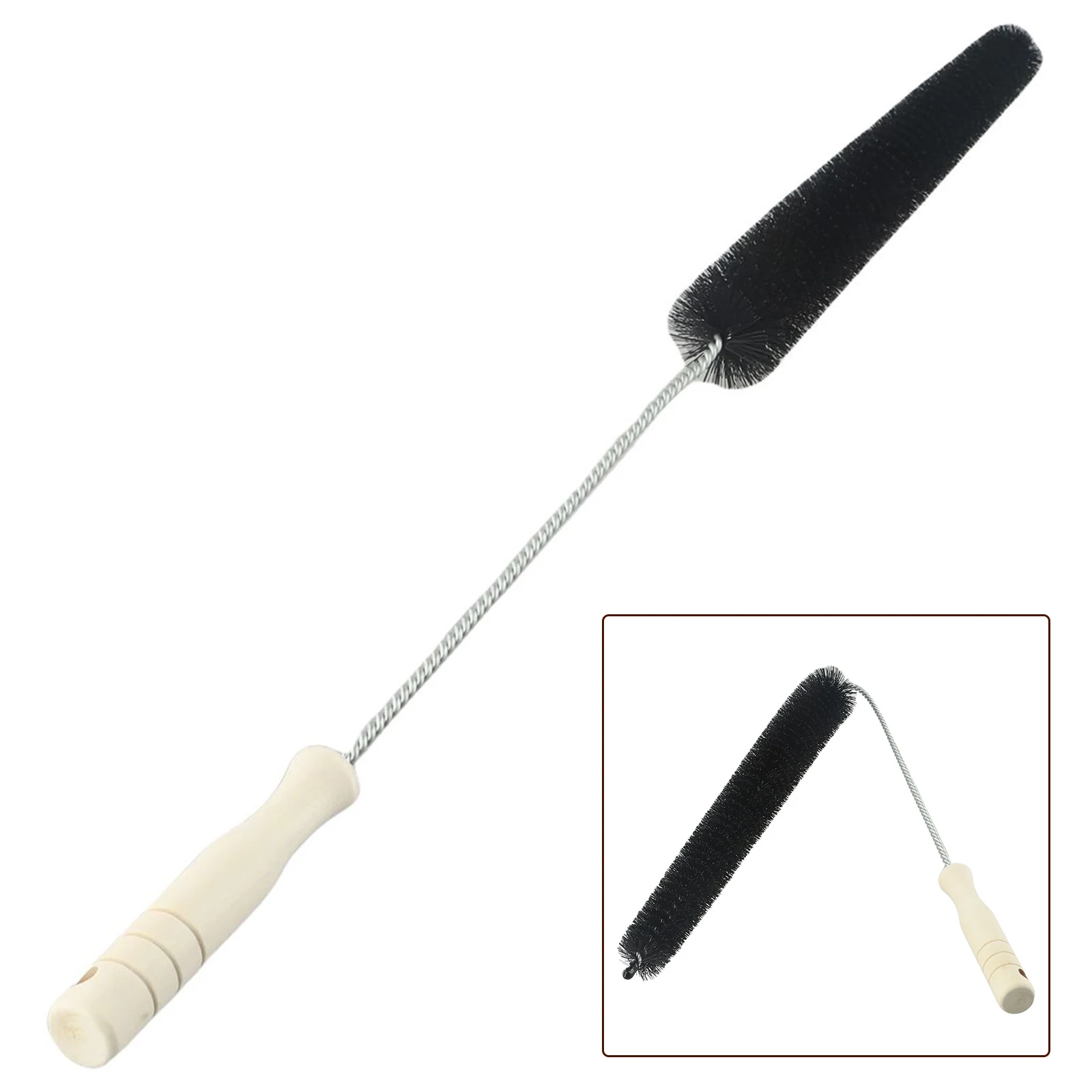 Versatile Cleaning Tool 70cm/75cm Radiator Cleaner Brush Multi-Purpose Bendable Washing Machine Cleaner Duster Suppliess