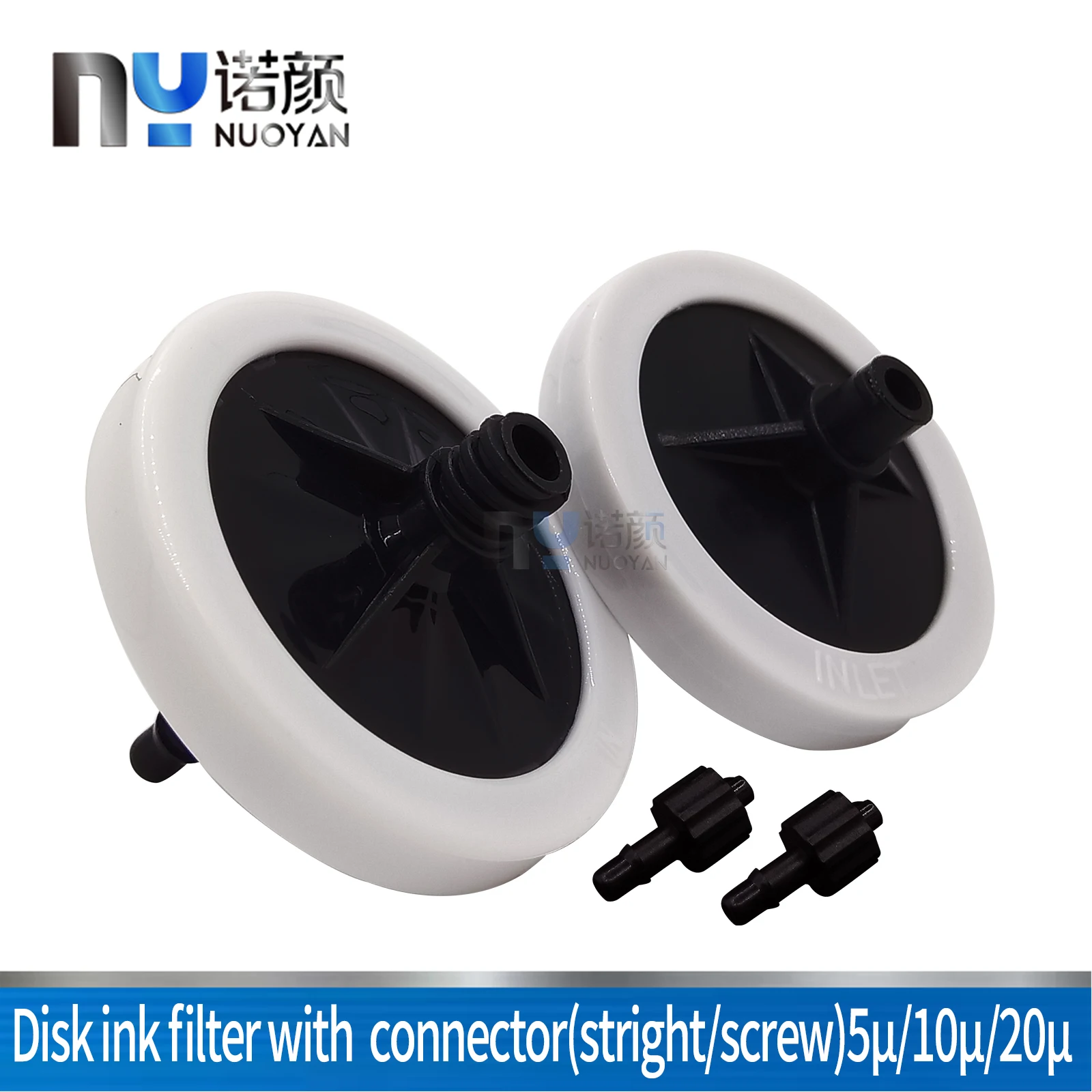 10 قطعة المذيبات UV طابعة القرص الحبر تصفية 10Um 45 مللي متر لإبسون DX5 DX7 XP600 TX800 I3200 4720 5113 كونيكا ريكو رأس الطباعة مرشحات #2