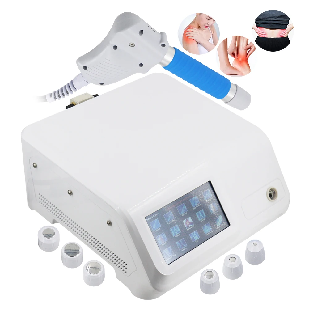 10Bar Pneumatic Shockwave Therapy Machine For Pain Relief Body Relaxation Shock Wave ED Treatment Health Care Massager