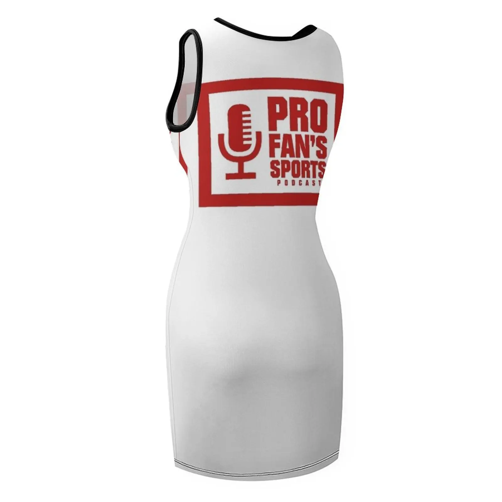 Pro Fans Sports (Czerwona Koszulka) Sukienki bez rękawów letnie damskie 2025 Sukienka vintage na imprezę damska elegancka luksusowa