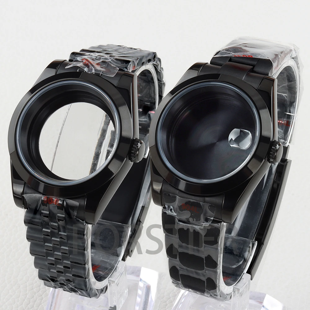 

36/39mm NH35 Watch Case 20mm Solid 316L Stainless Steel Oyster/Jubilee Bracelet for Datejust NH35 NH36 Movement 28.5mm Dial