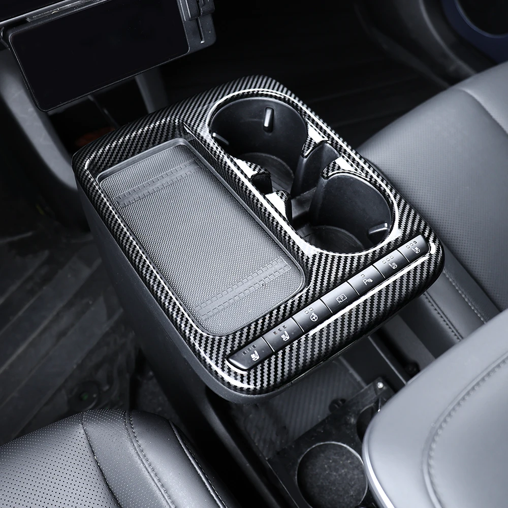 

Automotive Centre Console Trim Frame Central Gear Shift Protective Cover ABS Material For Hyundai IONIQ5 PE 2025 Left Hand Drive