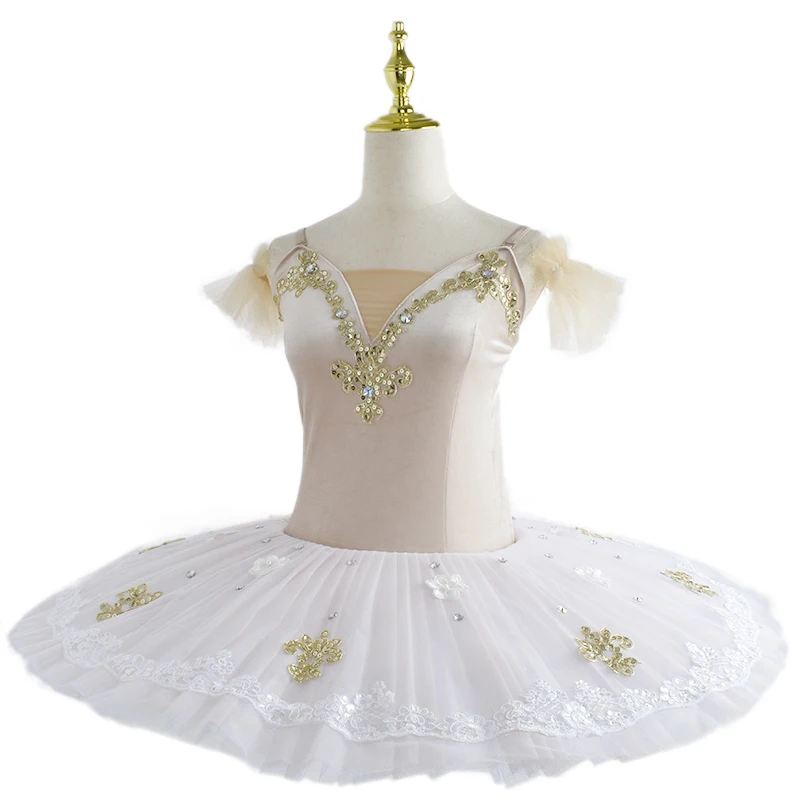 Tutu de ballet de ballerine professionnelle pour enfants, filles, femmes et adultes, costumes de danse de ballet de fête pour filles