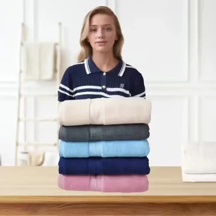 16-Piece Cotton Bath Towel Set – Soft, Absorbent & Quick-Drying | Versatile for Home, Travel, Camping & Pool Use | Mix-and-Match - view 3