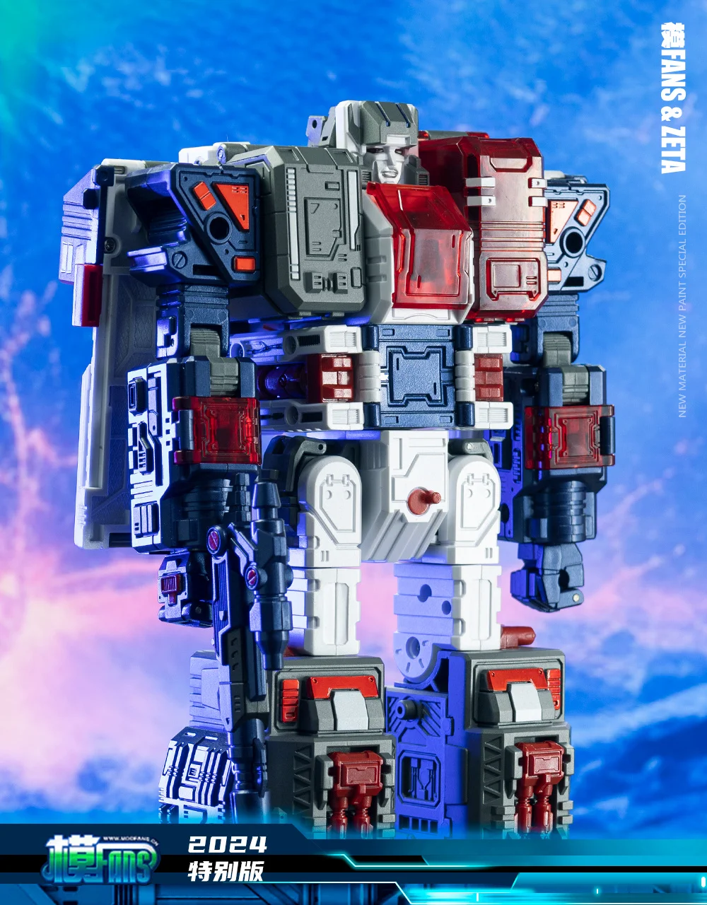 En STOCK nuevo VER transformación ZETA TOYS EX-09 EX09 EX09U EX-09U fortaleza Maximus edición MATELLIC figura de acción Robot juguete