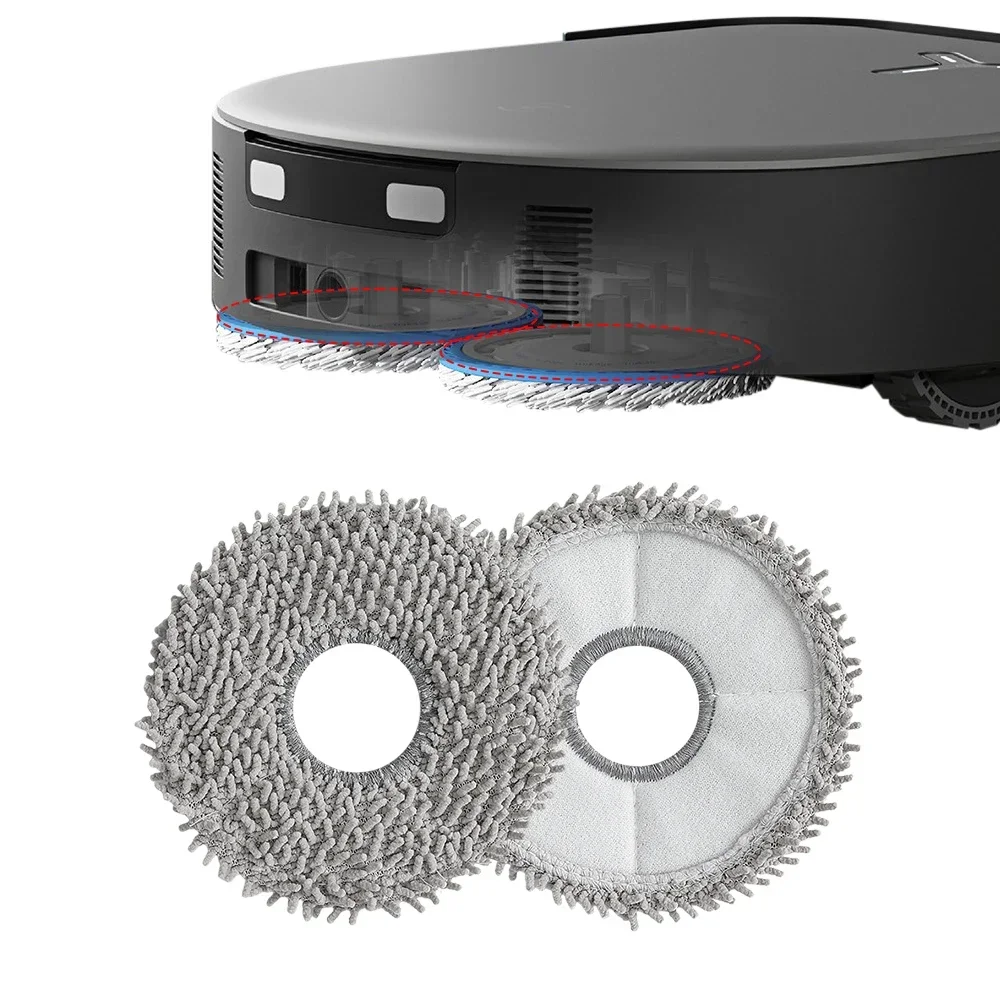 Spazzola a rullo Spazzola laterale Filtro Hepa Sacchetti per la polvere Parti per Ecovacs Debot X5 OMNI / X5 PRO OMNI / X5 PRO/X5 Max Aspirapolvere
