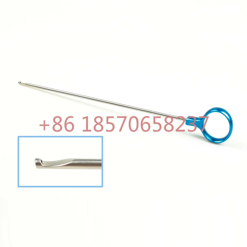 Laparoscopic Knot Pusher with Cutter Surgical Instruments