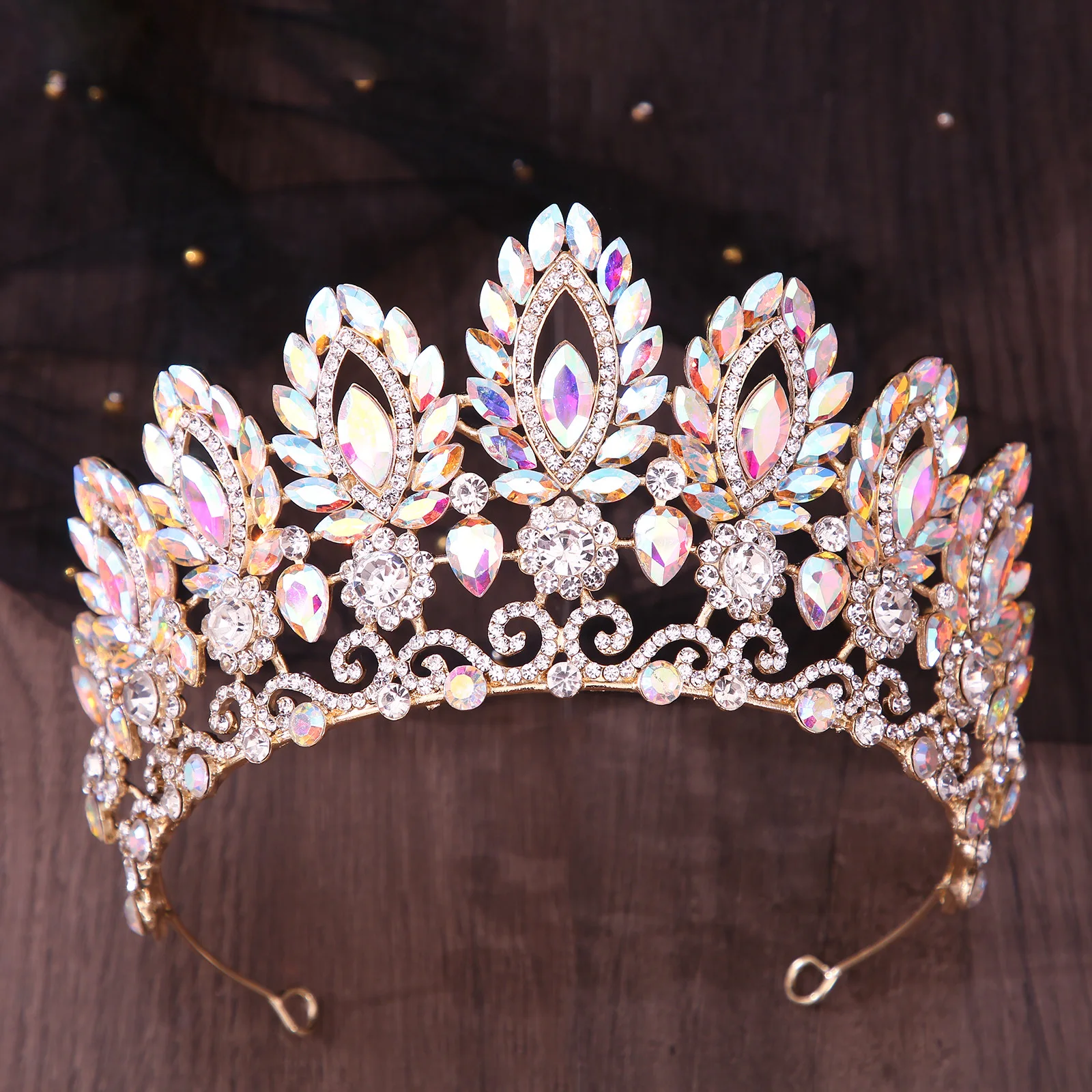 Royal Queen Pageant Crown Grot - Women Jewelry Accessories For Black Dress recensie en prijs