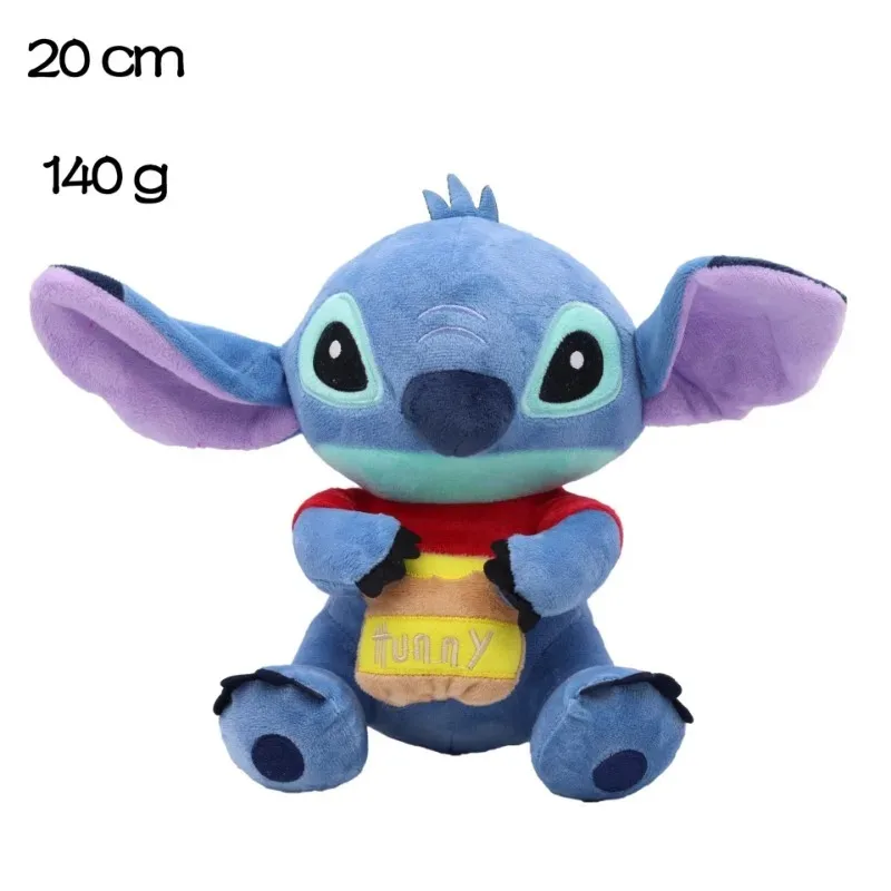 Genuine Disney Lilo & Stitch Plush Toy Doll Sitting Stitch Stuffed Soft Toy Car Pillow Comforting Toy Kids Xmas Birthday Gift images - 6