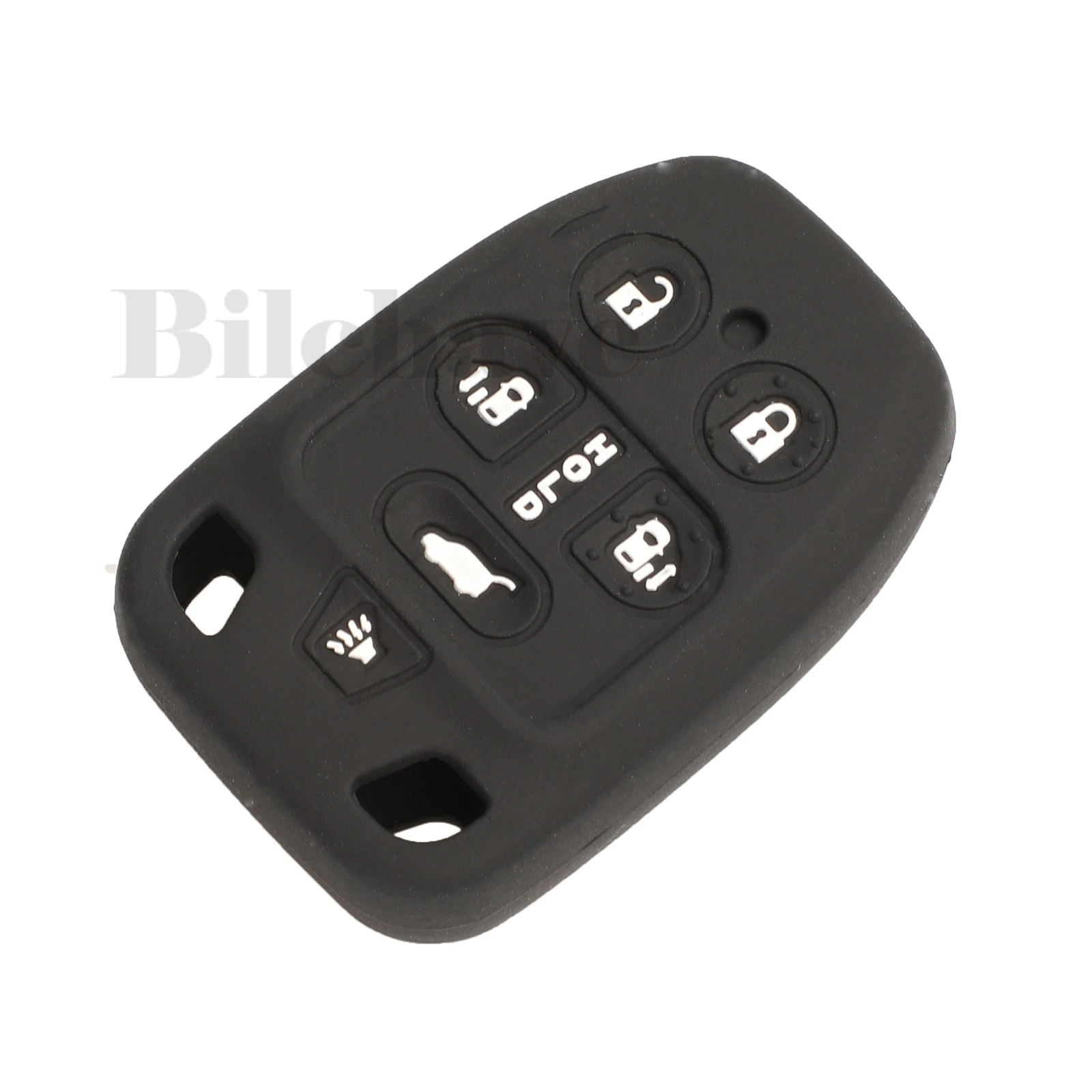 jingyuqin 6 Buttons Remote Car Key Case Silicone Cover Fob For HONDA ODYSSEY 2011 2012 2013 2014 Holder