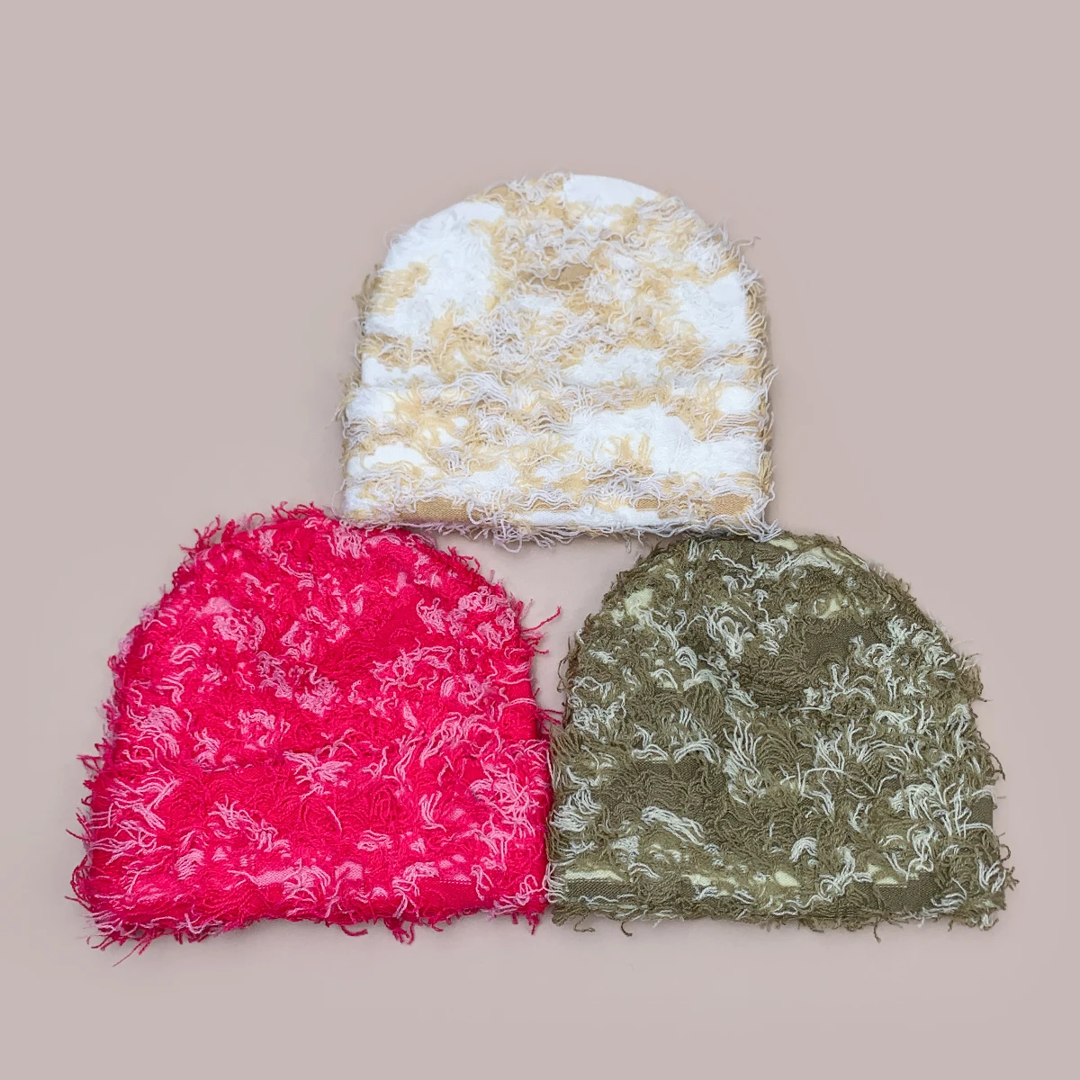 Personal Interesting Color Mixing Solid Knitted Hats New Men Women Warm Retro Fashion Street Versatile Hip-hop Outdoor Beanies