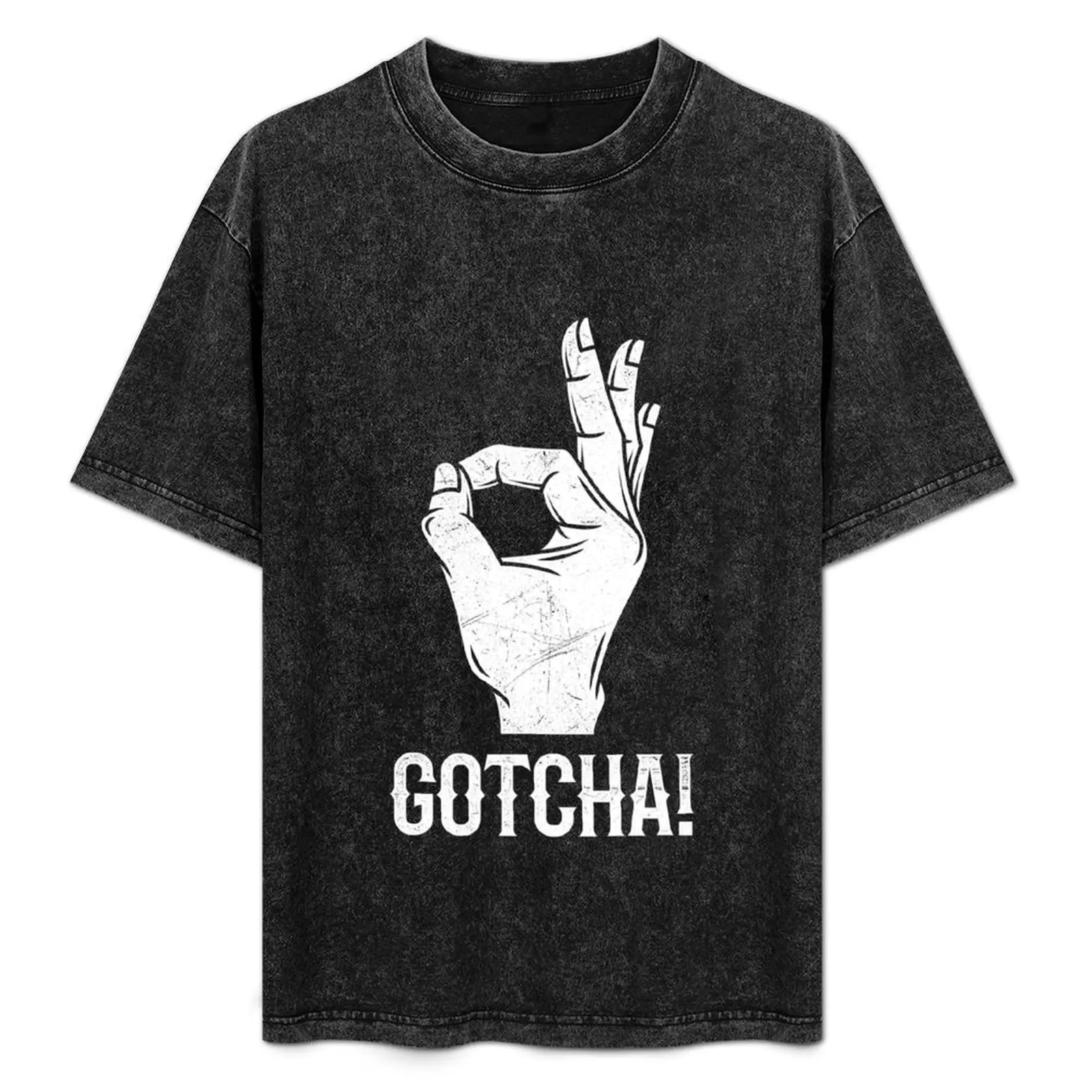 

Gotcha T-Shirt anime t shirts Aesthetic clothing boys whites mens plain t shirts