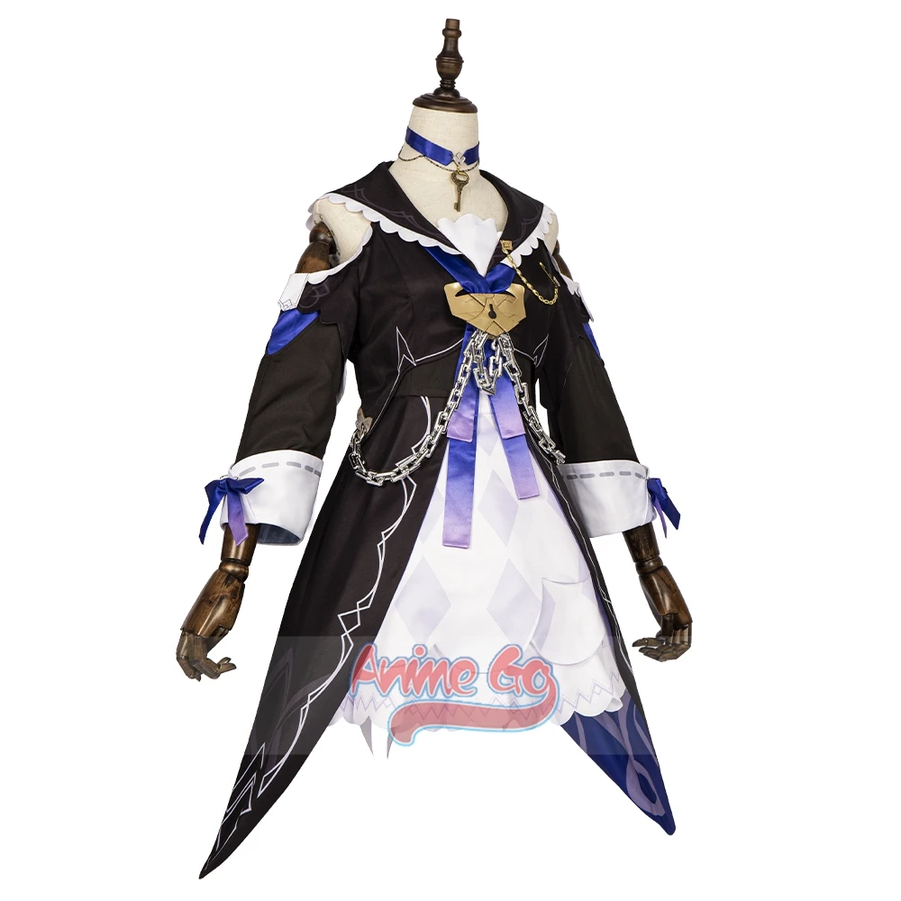 Game Honkai: Star Rail Herta Cosplay Costume Herta Dress Hat Uniform Halloween Outfits for Women C07701-A