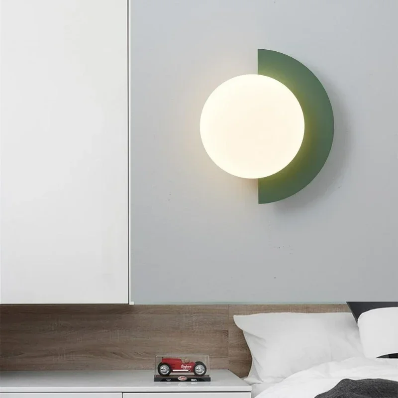 

Creative Art LED Wall Light Bedside Sconce Wall Lamp Bedroom Living Room Dining Room Kitchen Modern Aisle Corridor Decor Lamp