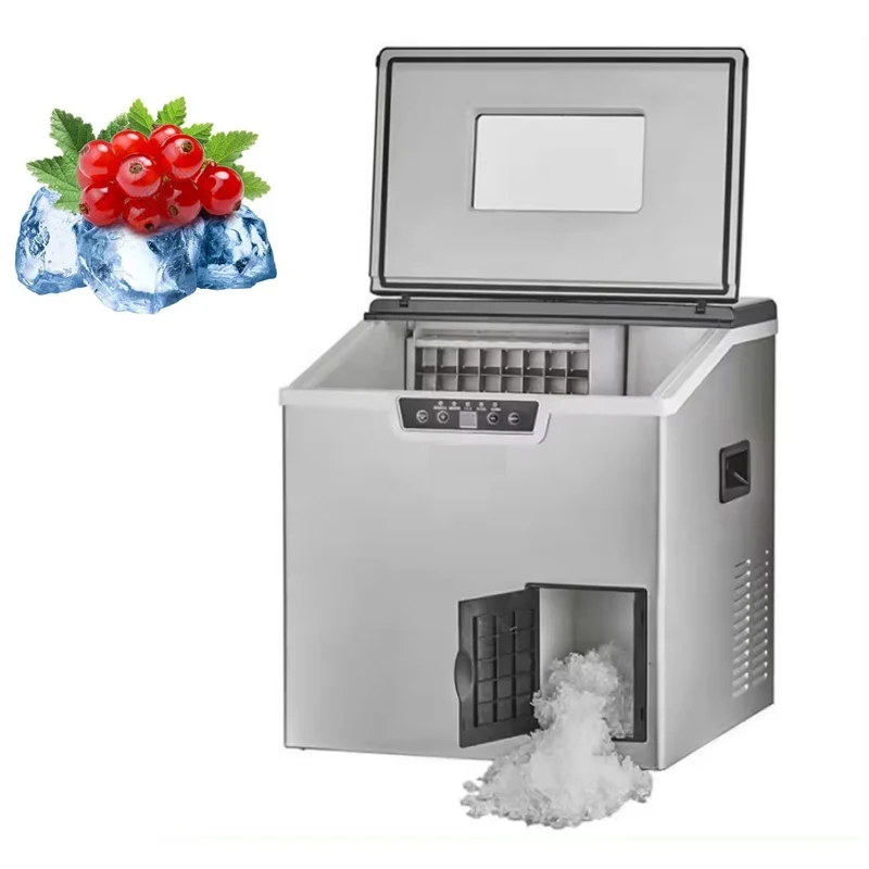 Commercial Ice Making Machine Ice Maker Automatic Ice Making and Crushing Integrated Snowflake Ice Machine