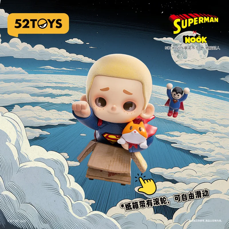 52toys Nook120% コラボ限定版 ハンギングカード - ペーパーボックス入り ハンドヘルドのおしゃれなおもちゃ デスクトップオーナメント ギフト