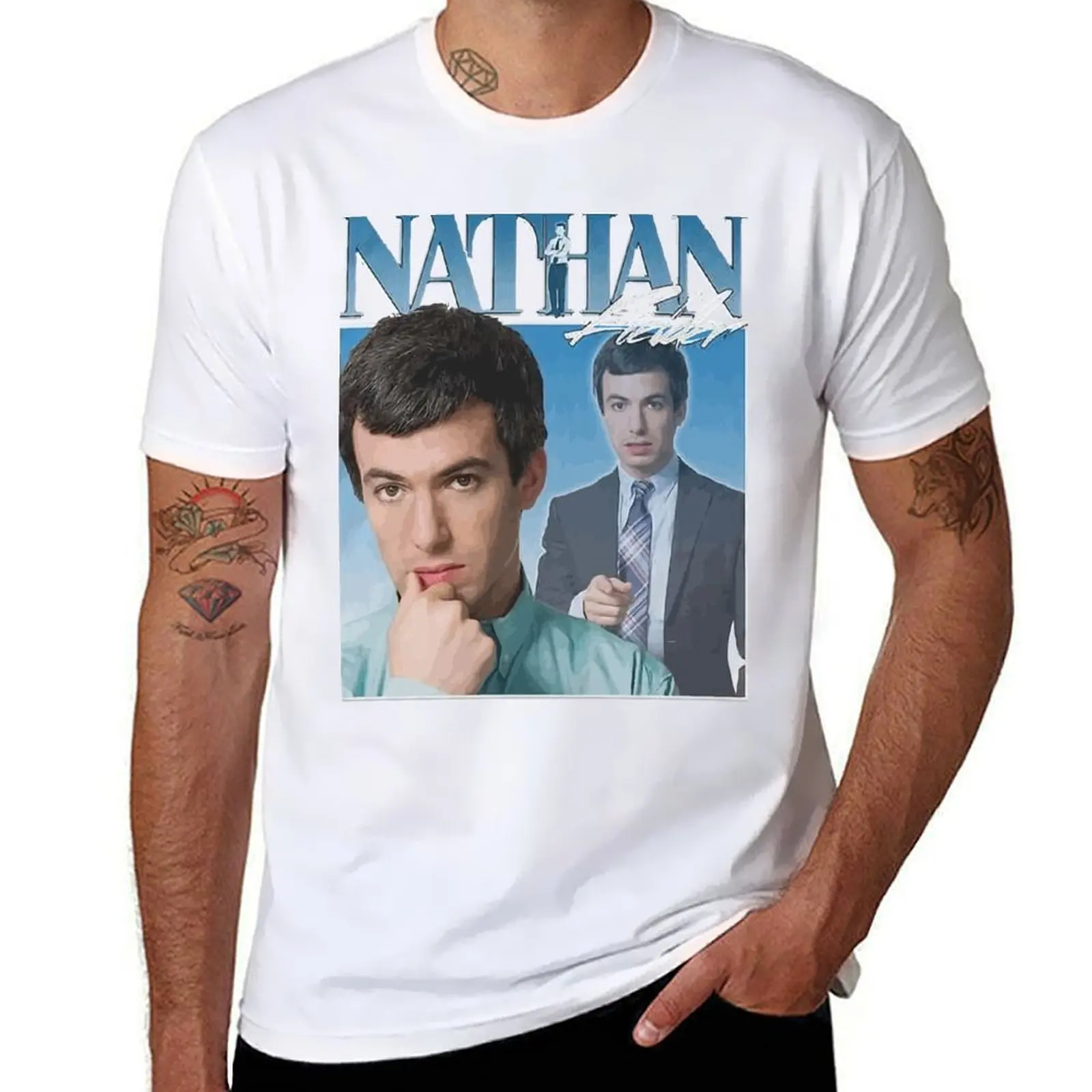 

Nathan Fielder T-Shirt t shirt man cotton t shirts for man cotton soft T-Shirt