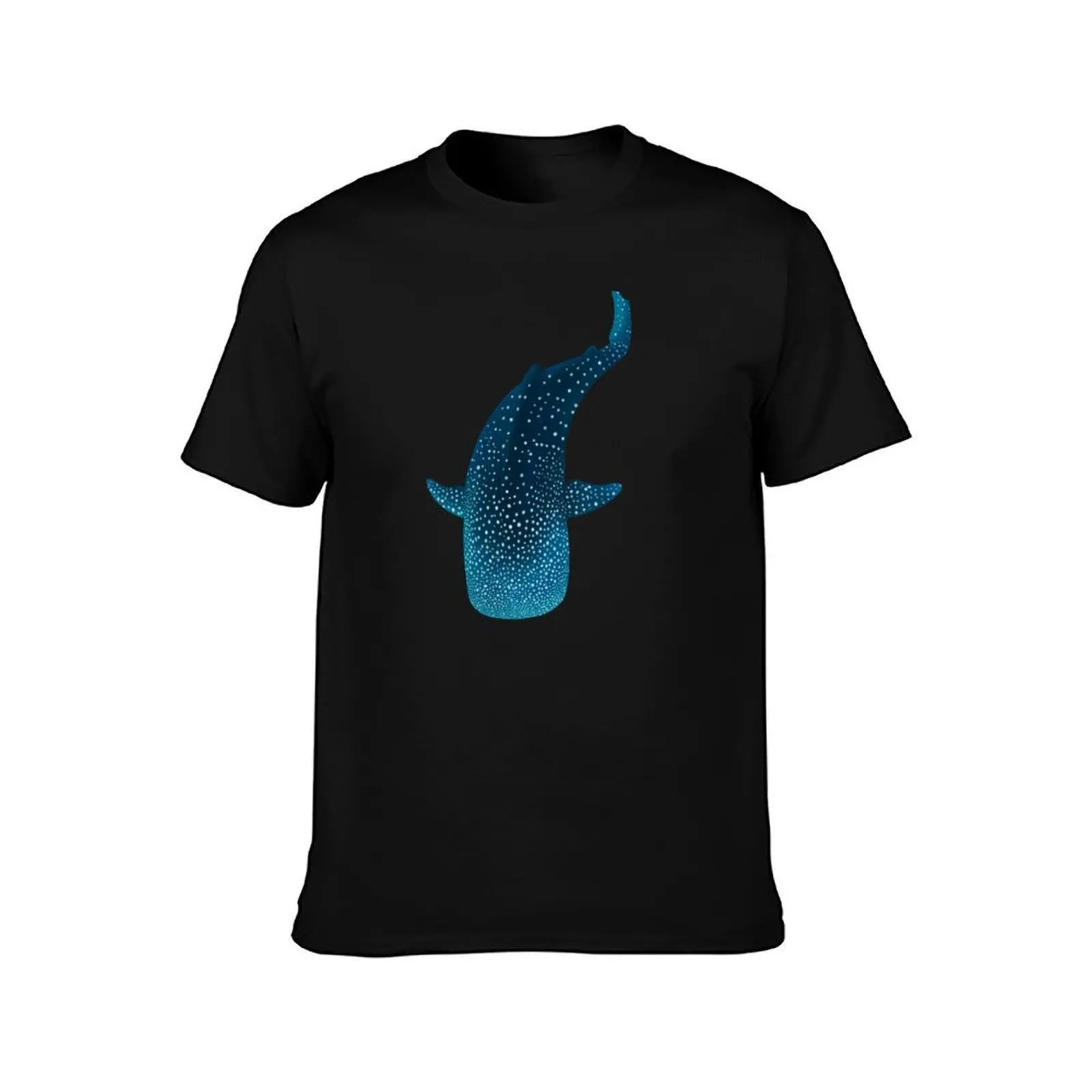 Whale Shark Marine Life T-Shirt, Summer Casual Cotton Tee, Oversized Streetwear Tops, Vintage Graphic Print, Unisex Men Women
