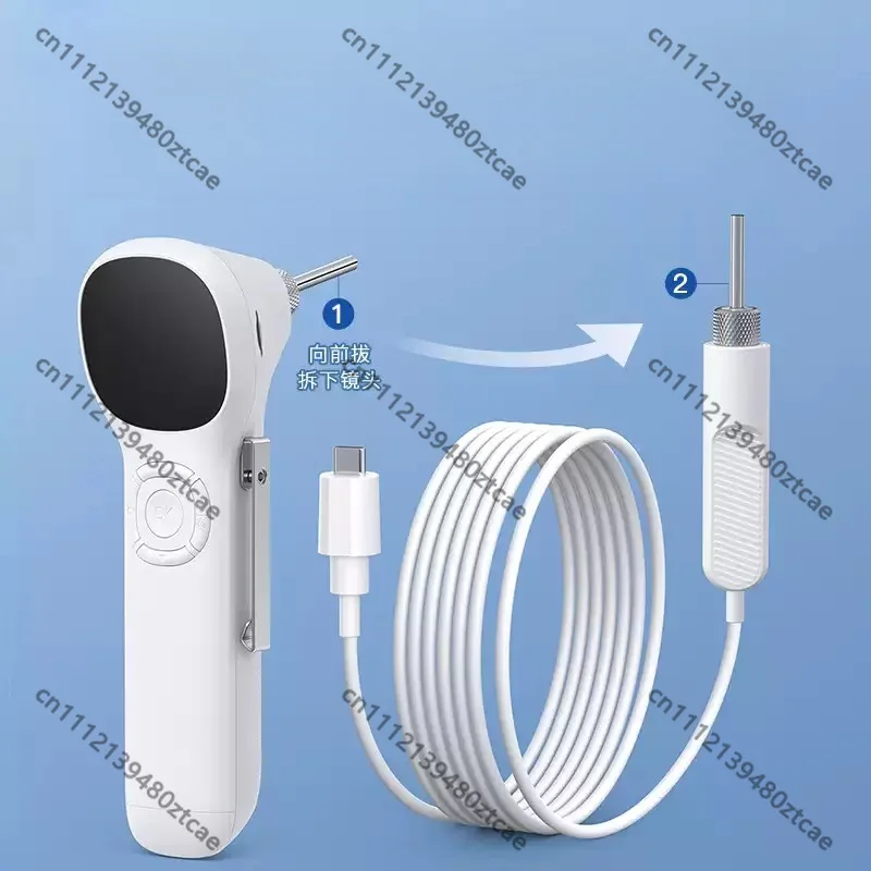 3.9 MM Mega‑Pixel HD Ear‑Pick Endoscope,Visual Ear‑Cleaning Tool for Adults & Kids Home Use